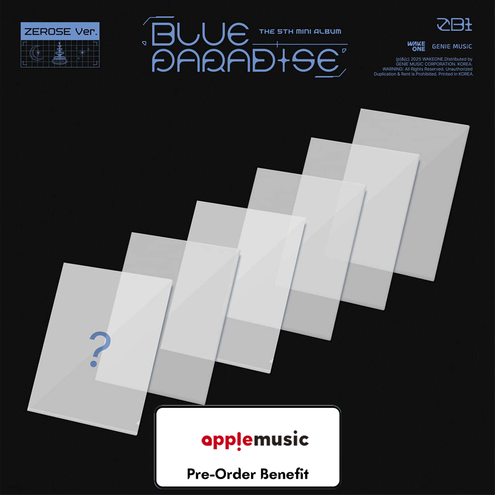 **[Pre-Order] ZEROBASEONE - Mini 5th Album " BLUE PARADISE "+ Pre-Order Benefit [ZEROSE Ver.](Random/Set)