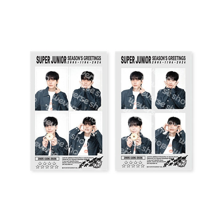 **[Pre-Order] SmTown -  SM 2026 SEASON'S GREETINGS (4 CUT PHOTO SET)