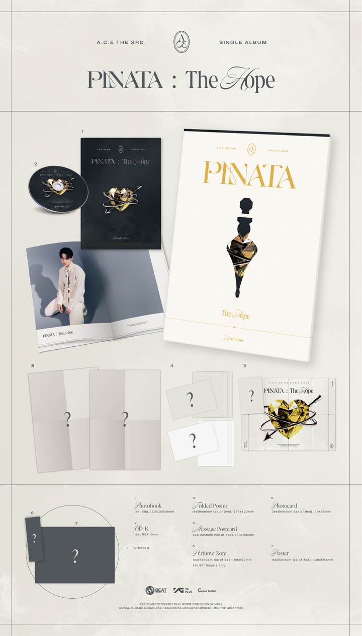 [B2B] A.C.E - 3rd Single Album [PINATA] / 에이스 (A.C.E) - 싱글 3집 [PINATA]