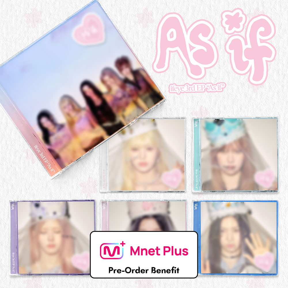 [Pre-Order] ifeye - 3rd EP “As if” +Mnet Plus  Pre-Order Benefit (Choose version)