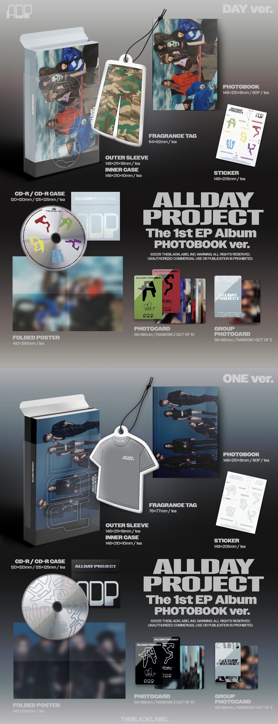 [B2B] ALLDAY PROJECT - Vol. 1 [ALLDAY PROJECT] Photobook Ver. / 올데이 프로젝트 (ALLDAY PROJECT) - EP 1집 [ALLDAY PROJECT] PHOTOBOOK ver.