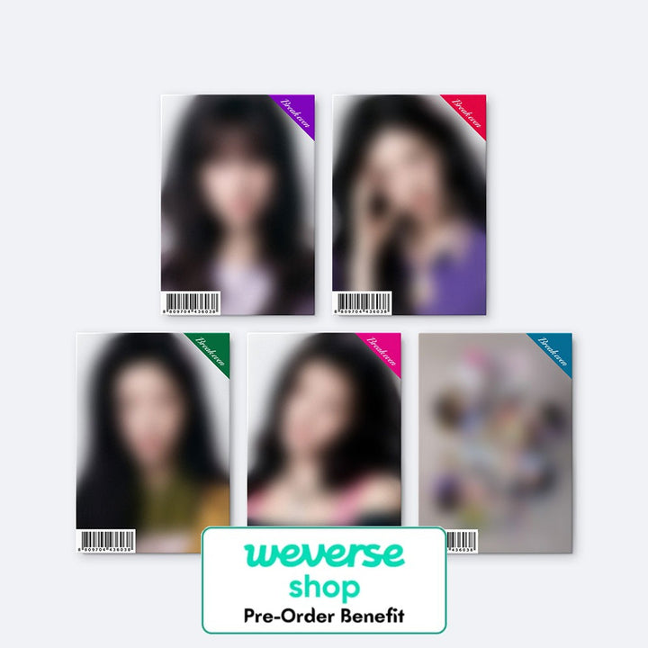[Pre-Order] ILLIT - 5th Mini Album [BREAK EVEN] (GLLIT ver.) + Pre-Order Benefit (Choose Version)
