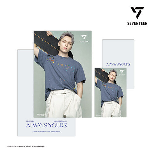 [Pre-Order] Seventeen "SPILL THE FEELS" - 3D lenticular postcard season 2**