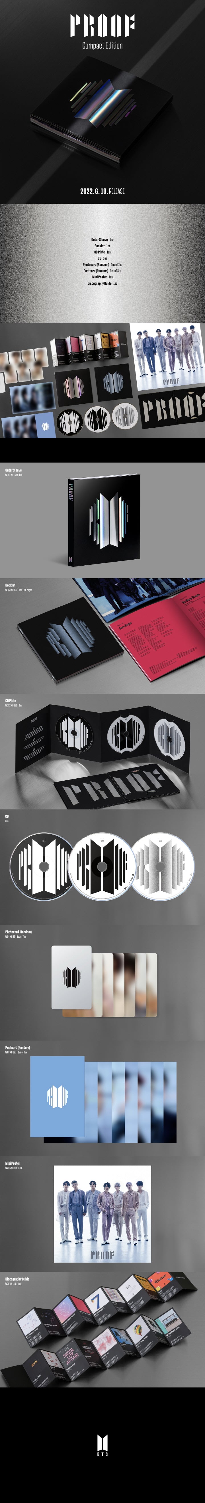 [SOLD OUT] 방탄소년단(BTS) - Proof (Compact Edition)