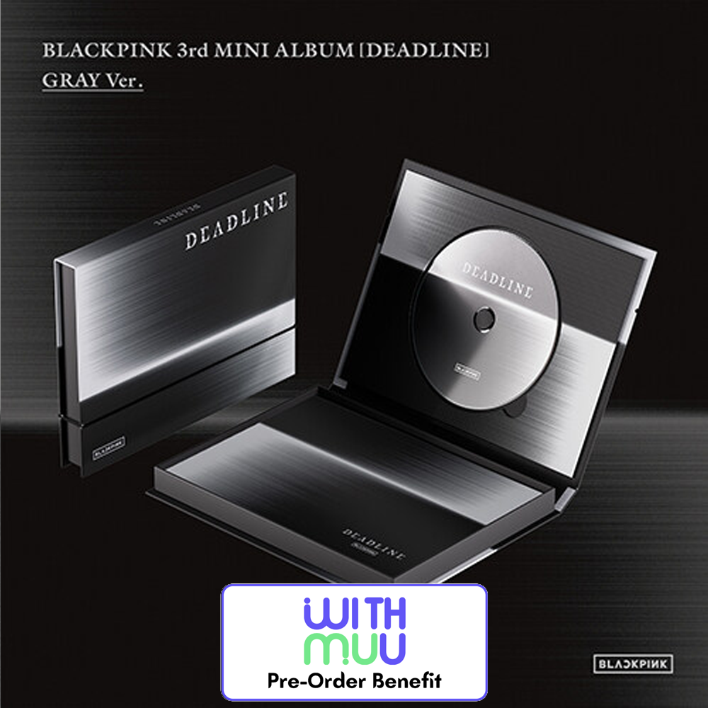 [Pre-Order] Blackpink - BLACKPINK 3rd MINI ALBUM [DEADLINE] GRAY Ver.