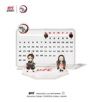 Demon Slayer: Kimetsu no Yaiba - Kamado Duo Acrylic Full calendar Multi