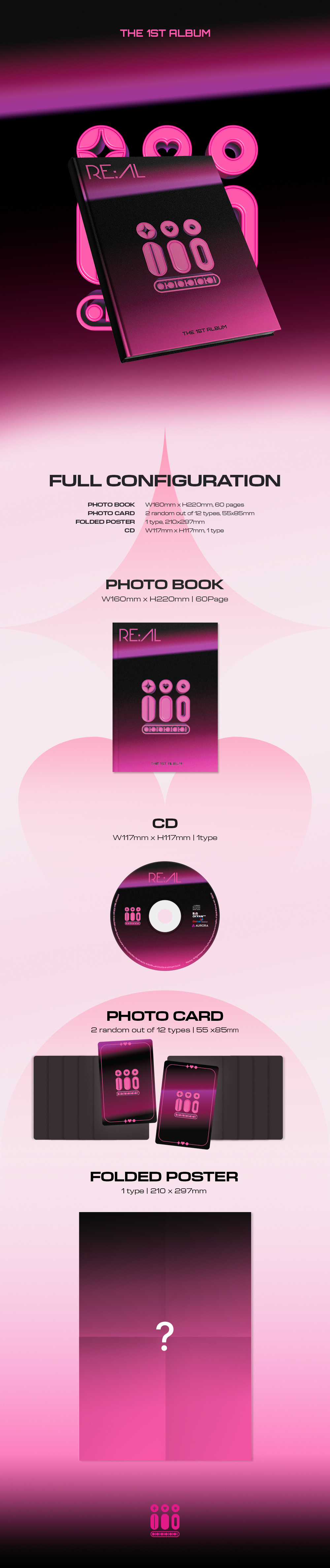 [B2B] iii (아이아이아이) - 1st Single Album [RE:AL iii] / iii (아이아이아이) - 1st Single Album [RE:AL iii]