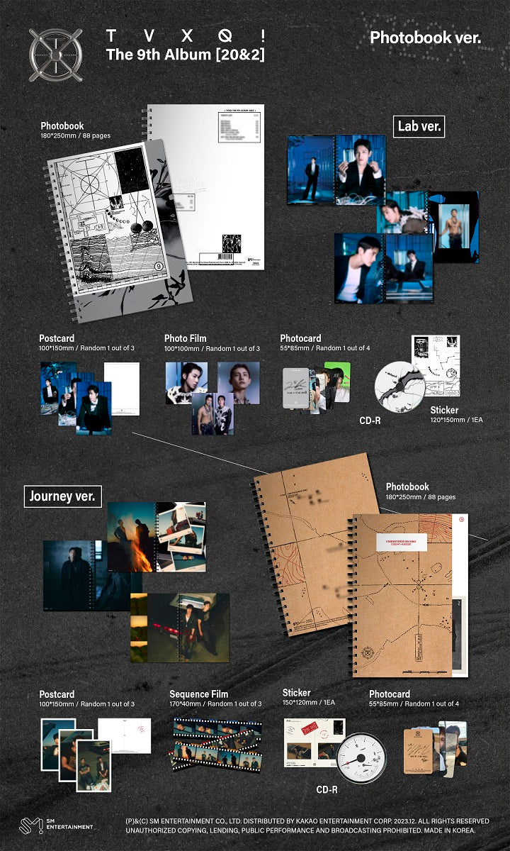 [B2B] TVXQ! - Vol. 9 [20&amp;2] (Photo Book Ver.) / 동방신기 - 정규 9집 [20&amp;2] (Photo Book Ver.)