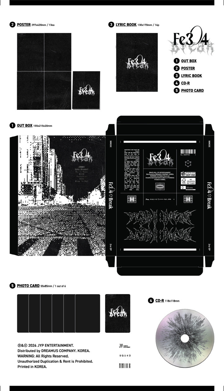 [SOLD OUT] 엔믹스 (NMIXX) - Fe3O4: BREAK (Poster Ver.)