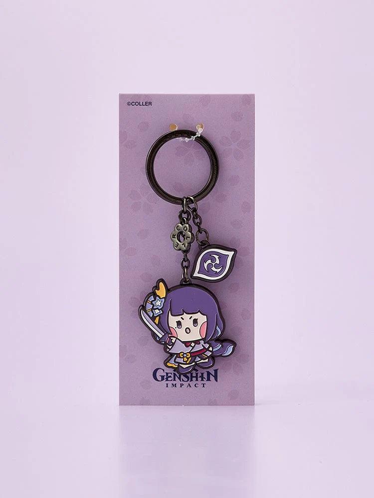 ** Genshin - Genshin Minini  [Metal Keyring] (Version Choose)