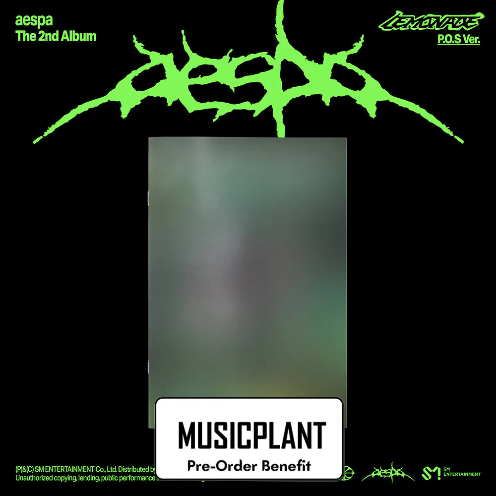 [Pre-Order] AESPA - THE 2nd Album [LEMONADE] + Pre-Order Benefit (Choose Version)