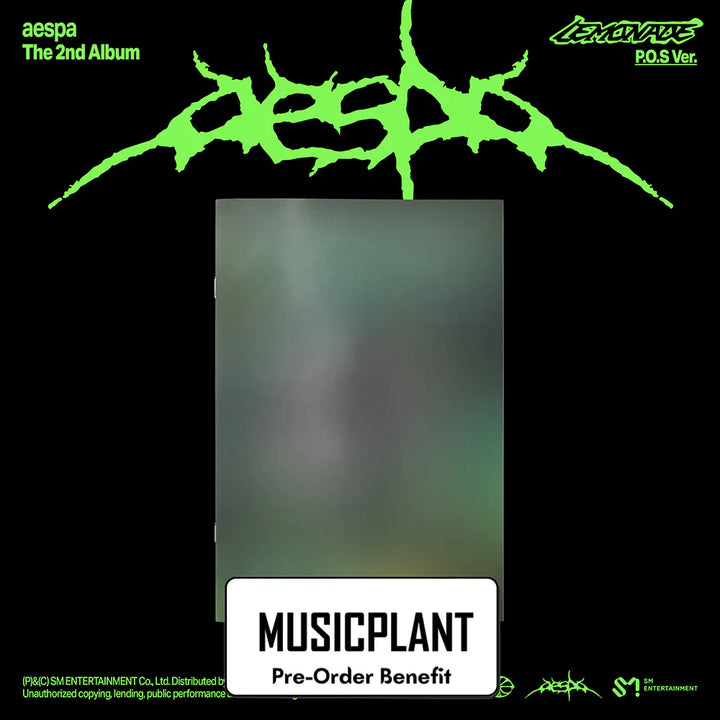[Pre-Order] AESPA - THE 2nd Album [LEMONADE] + Pre-Order Benefit (Choose Version)