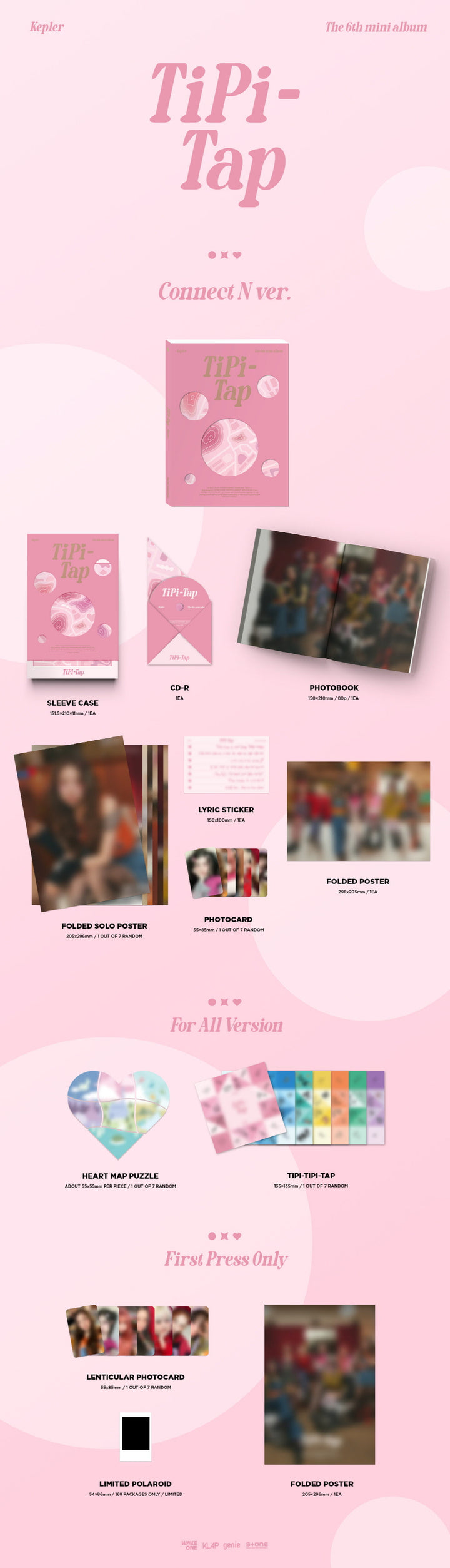 [SOLD OUT] 케플러 (Kep1er) - 미니 6집 [TIPI-TAP]