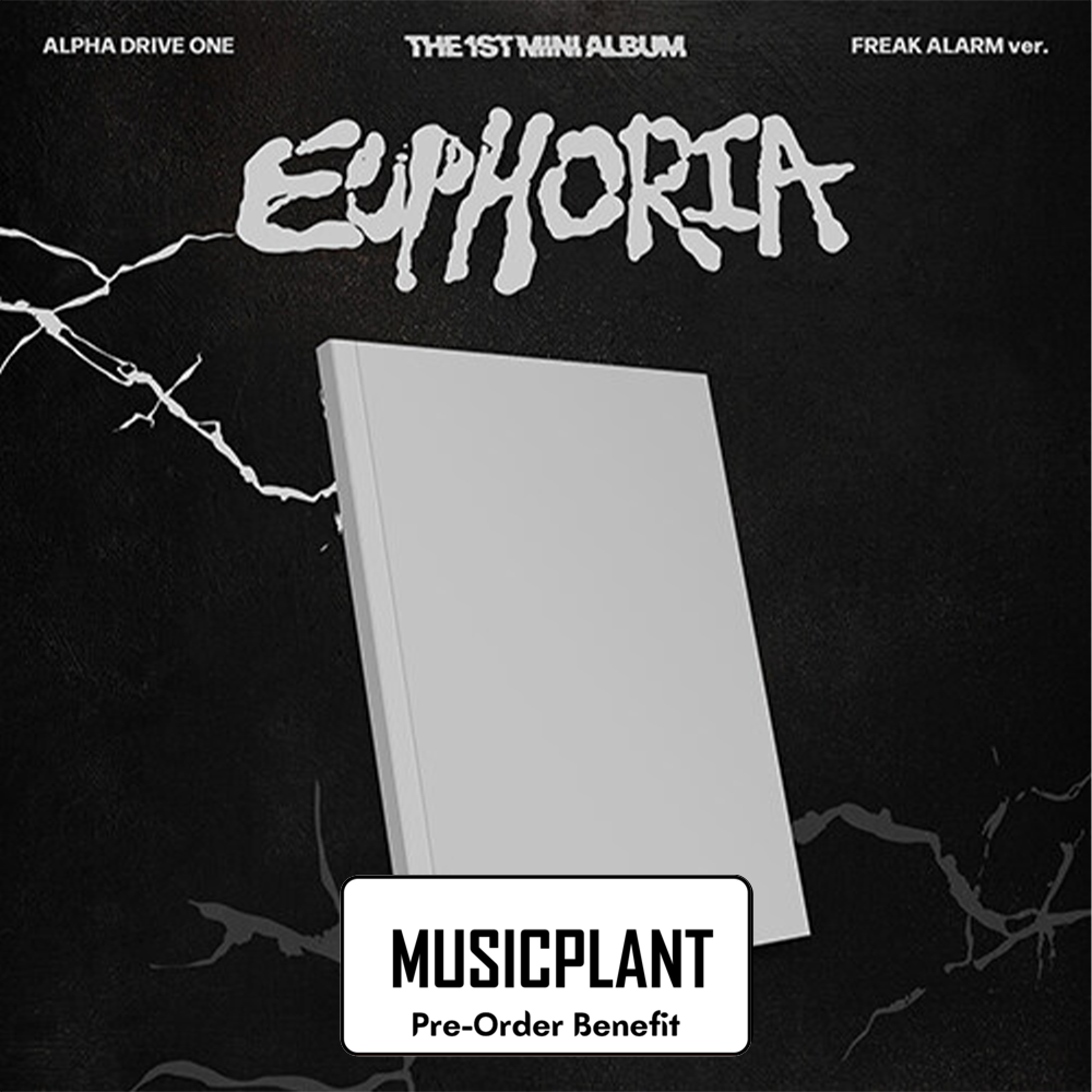 **[Pre-Order] ALPHA DRIVE ONE - 1st Mini Album 'EUPHORIA' + Pre-Order Benefit  (FREAK ALARM Ver.)(Choose Version)