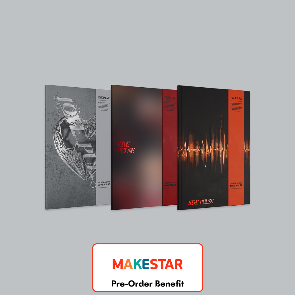 ** [Pre-Order]TREASURE -3rd MINI ALBUM "LOVE PULSE"(Random/SET)