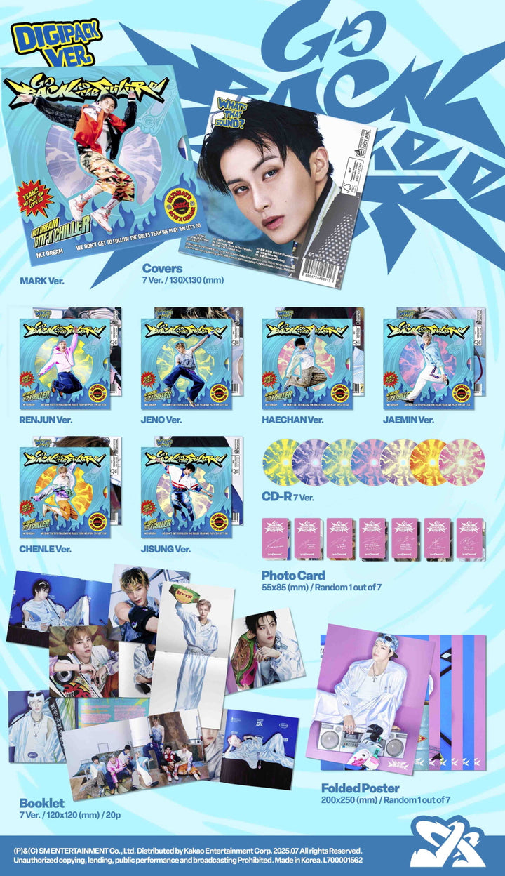 [B2B] NCT DREAM - [Go Back To The Future] (Digipack Ver.) / 엔시티 드림 - [Go Back To The Future] (Digipack Ver.)