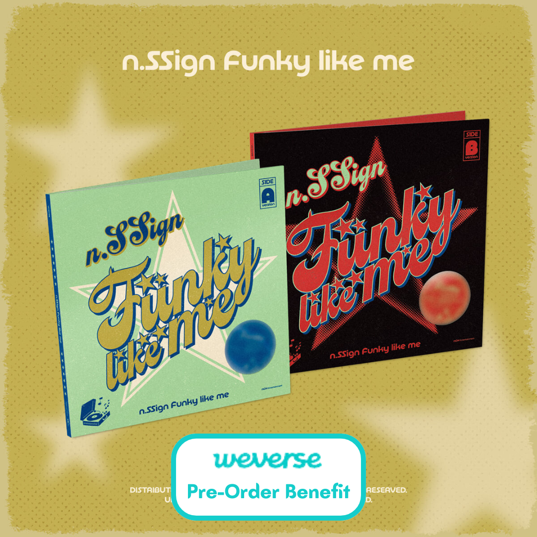 [Hallyu4U - Online Merch] n.SSign - Funky like me (Pre-Order Benefit)