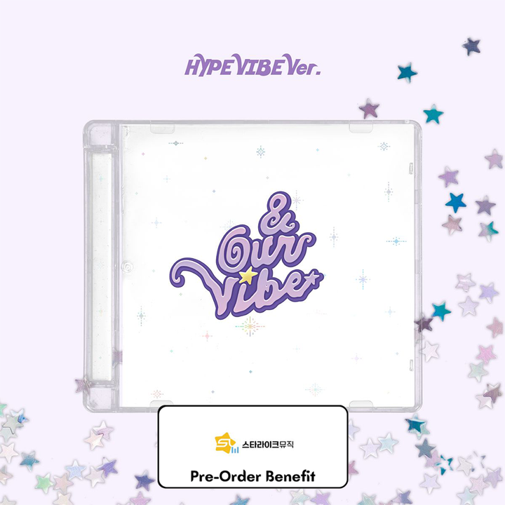 **[Pre-Order] SAY MY NAME - 3rd EP Album  "&Our Vibe" + Pre-Order Benefit (Hype Vibe ver.)(Random)
