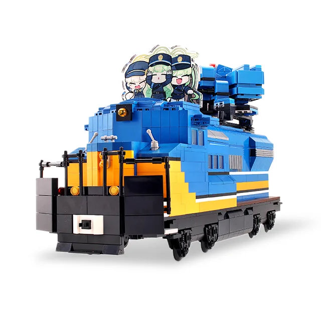 **[Pre-Order] Blue Archive - Highlander Railway Academy Block Assembly Armored Train