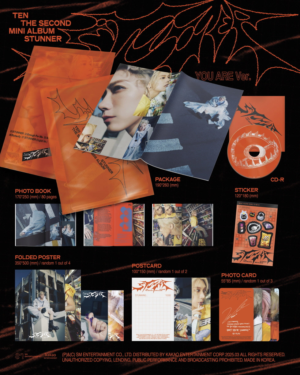 [SOLD OUT] 텐 (TEN) - 미니 2집 [STUNNER] (YOU ARE Ver.)