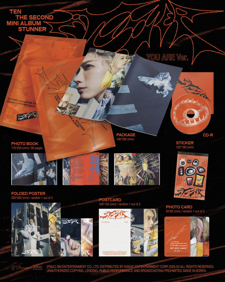 [SOLD OUT] 텐 (TEN) - 미니 2집 [STUNNER] (YOU ARE Ver.)