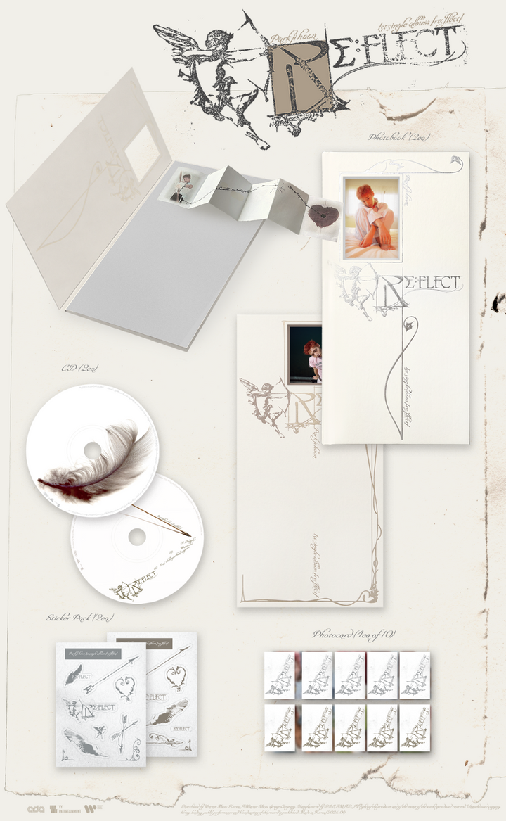 [SOLD OUT] [음반사 도매] 박지훈 - 싱글 1집 [RE:FLECT] 2종