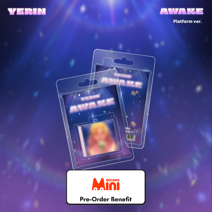 ** [Pre-Order] YERIN -  Single 1st "Awake " + Minirecord Pre - Order Benefit (Choose version)