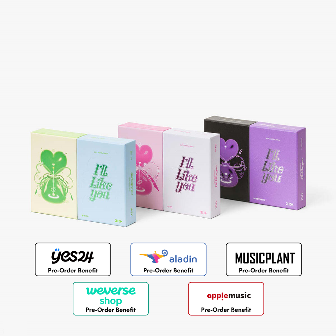 [Pre-Order] ILLIT - 2th Mini "I’LL LIKE YOU" + Pre-Order Benefit (Random / Set) - HALLYUSUPERSTORE