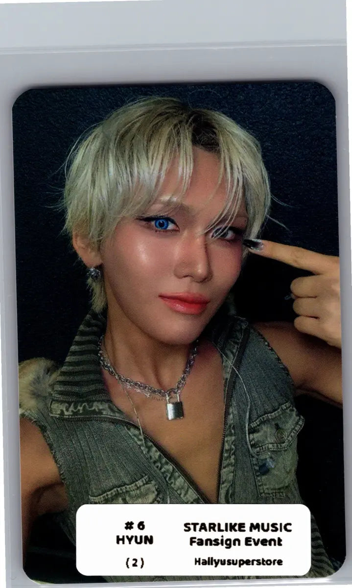 XLOV "I,God" - Star Like Muisc Fansign Event Photocard [26.06.11]