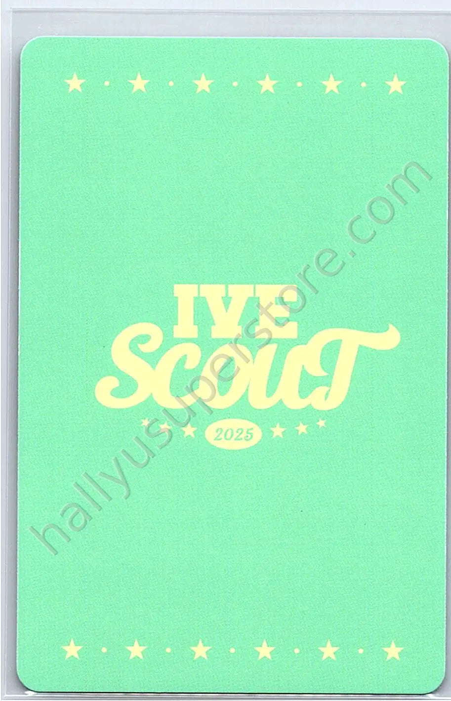 IVE - Wonyoung - IVE - Wonyoung - IVE SCOUT: 3rd Fan Concert Event trading card version 1 concept photocard