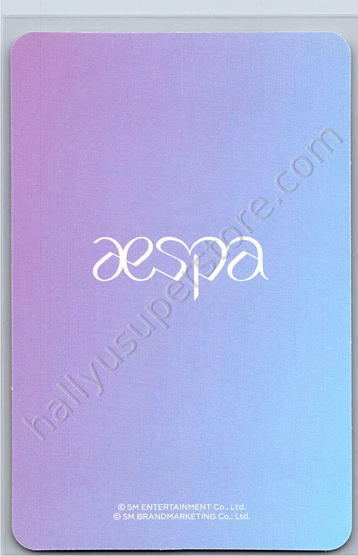 aespa - Giselle - Lightsticks (All) lightstick merch photocard round 1 version 1