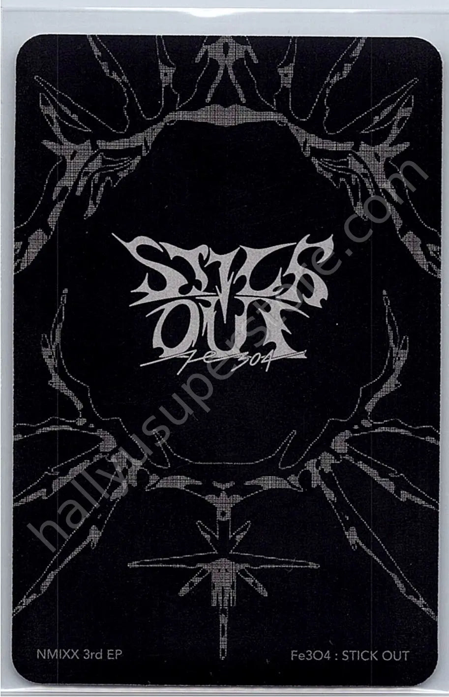NMIXX - Jiwoo - Fe3O4: STICK OUT album photocard pyromancy version
