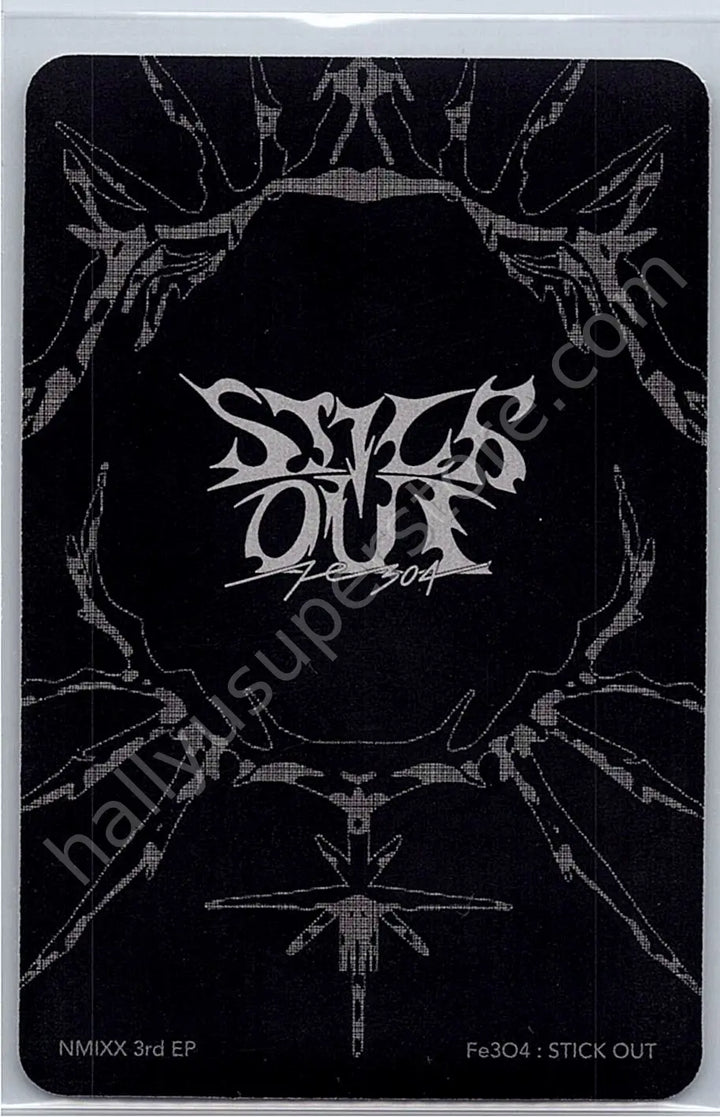 NMIXX - Jiwoo - Fe3O4: STICK OUT album photocard pyromancy version