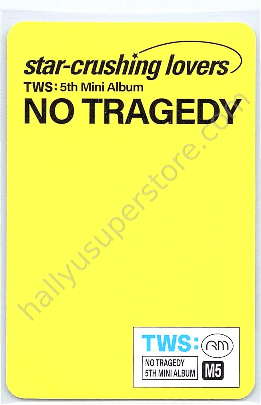 TWS - Jihoon - No Tragedy album photocard love guide ver standard version