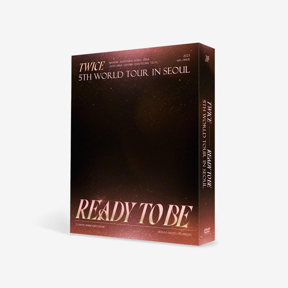[TWICE] 5TH WORLD TOUR [READY TO BE] IN SEOUL DVD