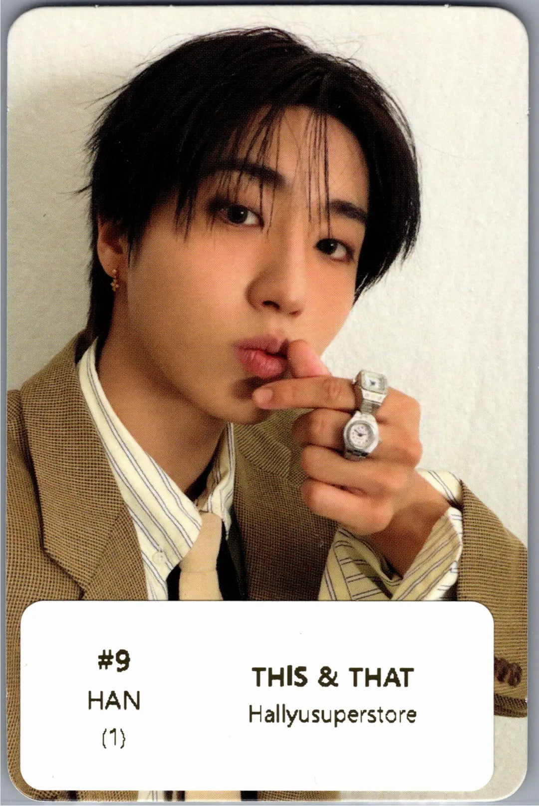 Stray Kids "THIS &amp; THAT" - Official Photocard (Photobook Ver.) (1) [26.08.10]