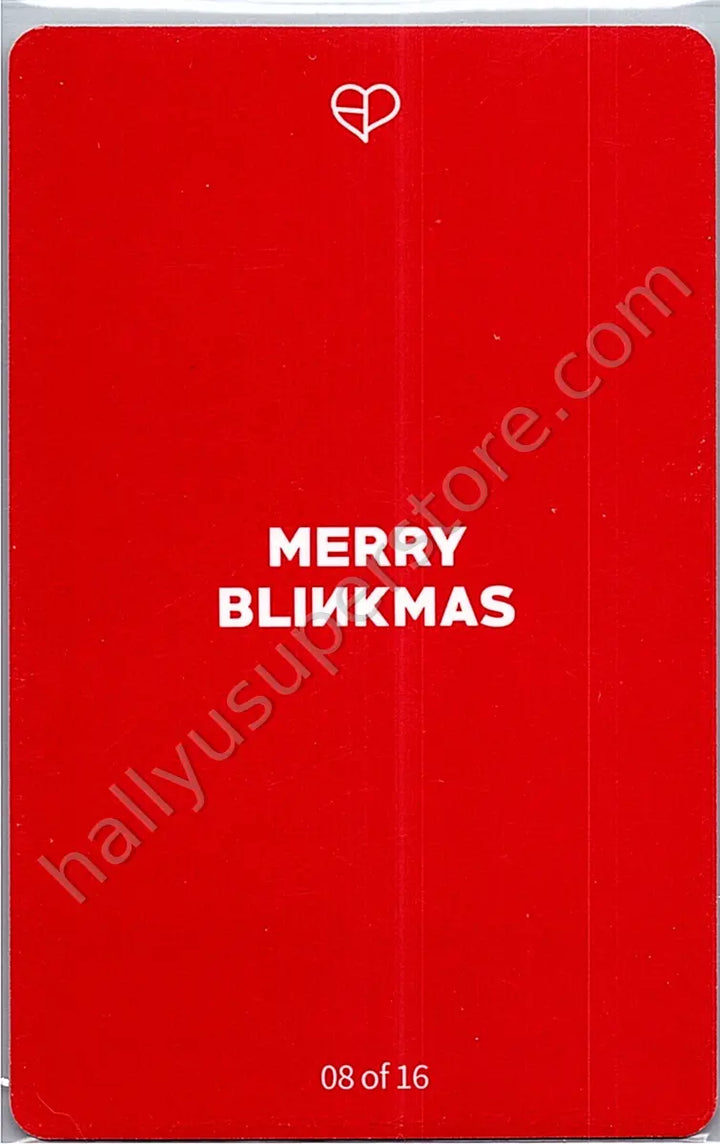 BLACKPINK - Jisoo - BLACKPINK - Jisoo - BPTG - Christmas Edition Other merch photocard set