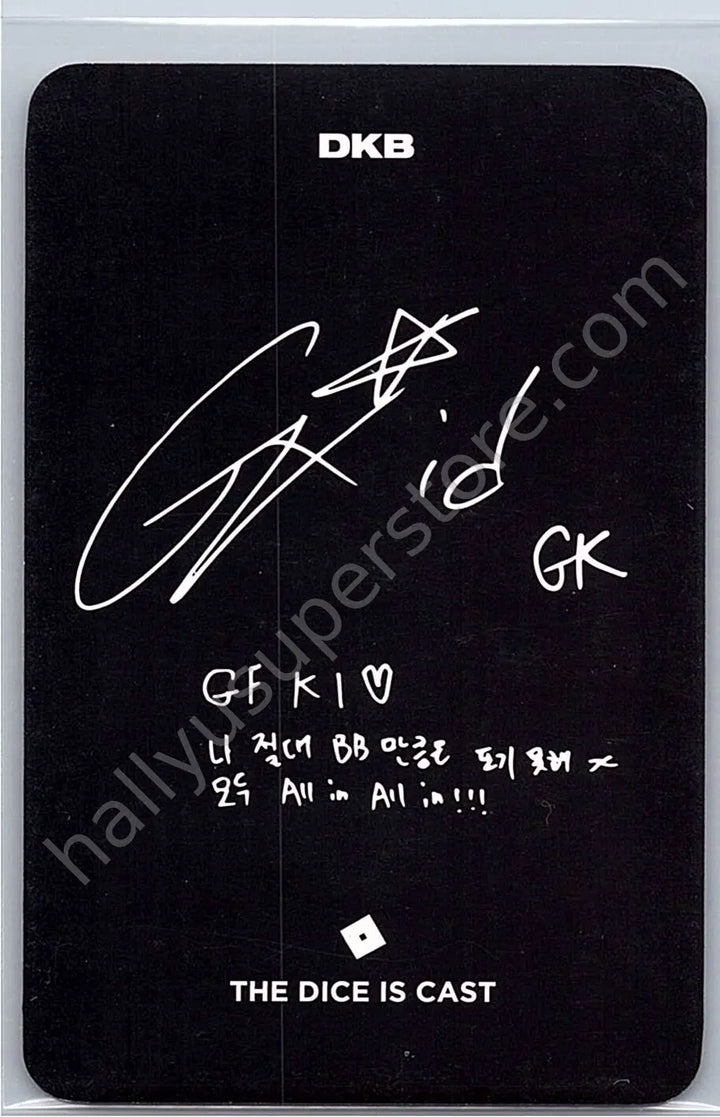 DKB - GK - The Dice Is Cast Album album photocard