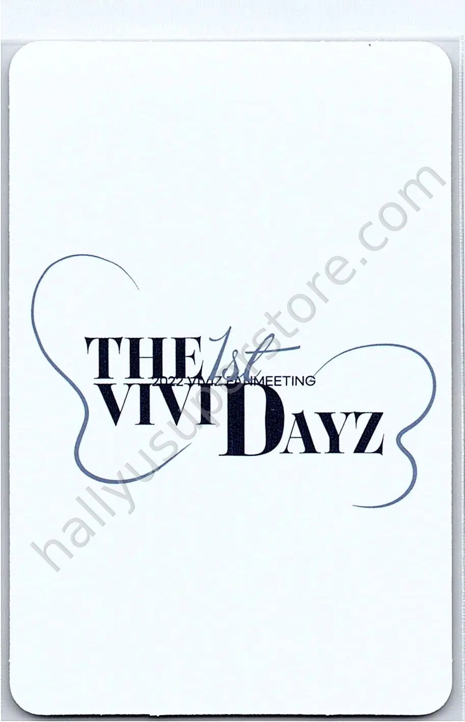 VIVIZ - SinB - The 1st ViviDayz fanclub merch photocard trading card