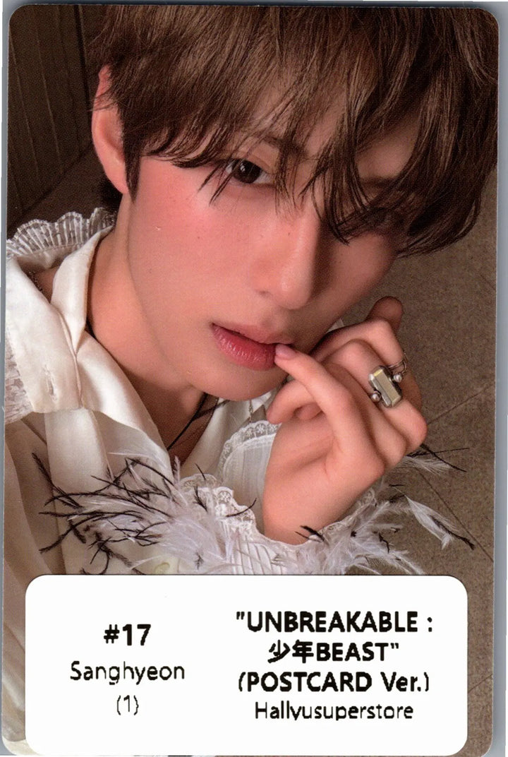 ALPHA DRIVE ONE "UNBREAKABLE : 少年BEAST" - Official Photocard (POSTCARD Ver.) [26.08.26]