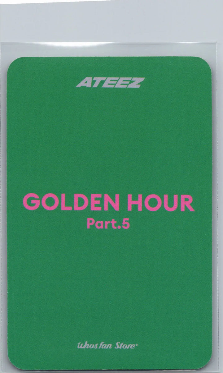 ATEEZ "GOLDEN HOUR : Part.5" - Who&