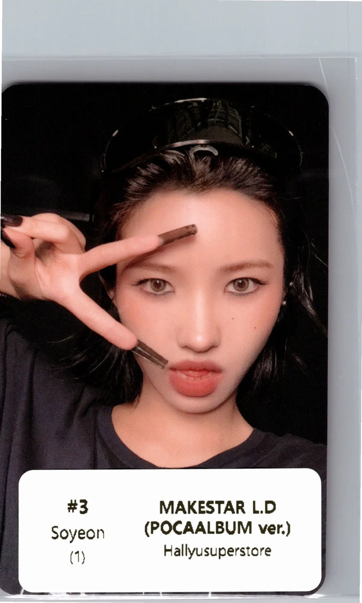 I-DLE "We made" - Makestar Lucky Draw Event Photocard (POCAALBUM Ver.) [26.07.07]