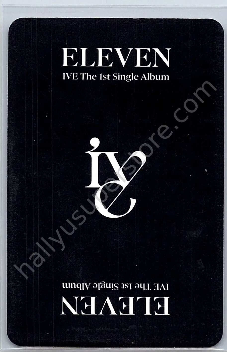 IVE - Yujin - ELEVEN album photocard version 1