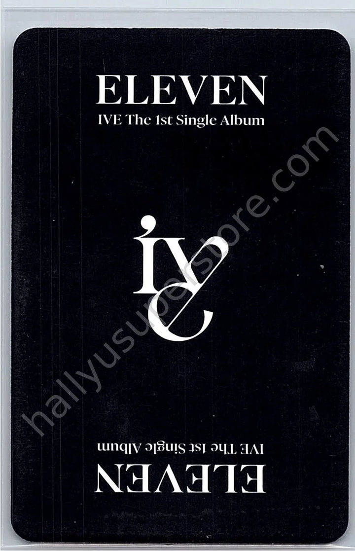 IVE - Yujin - ELEVEN album photocard version 1