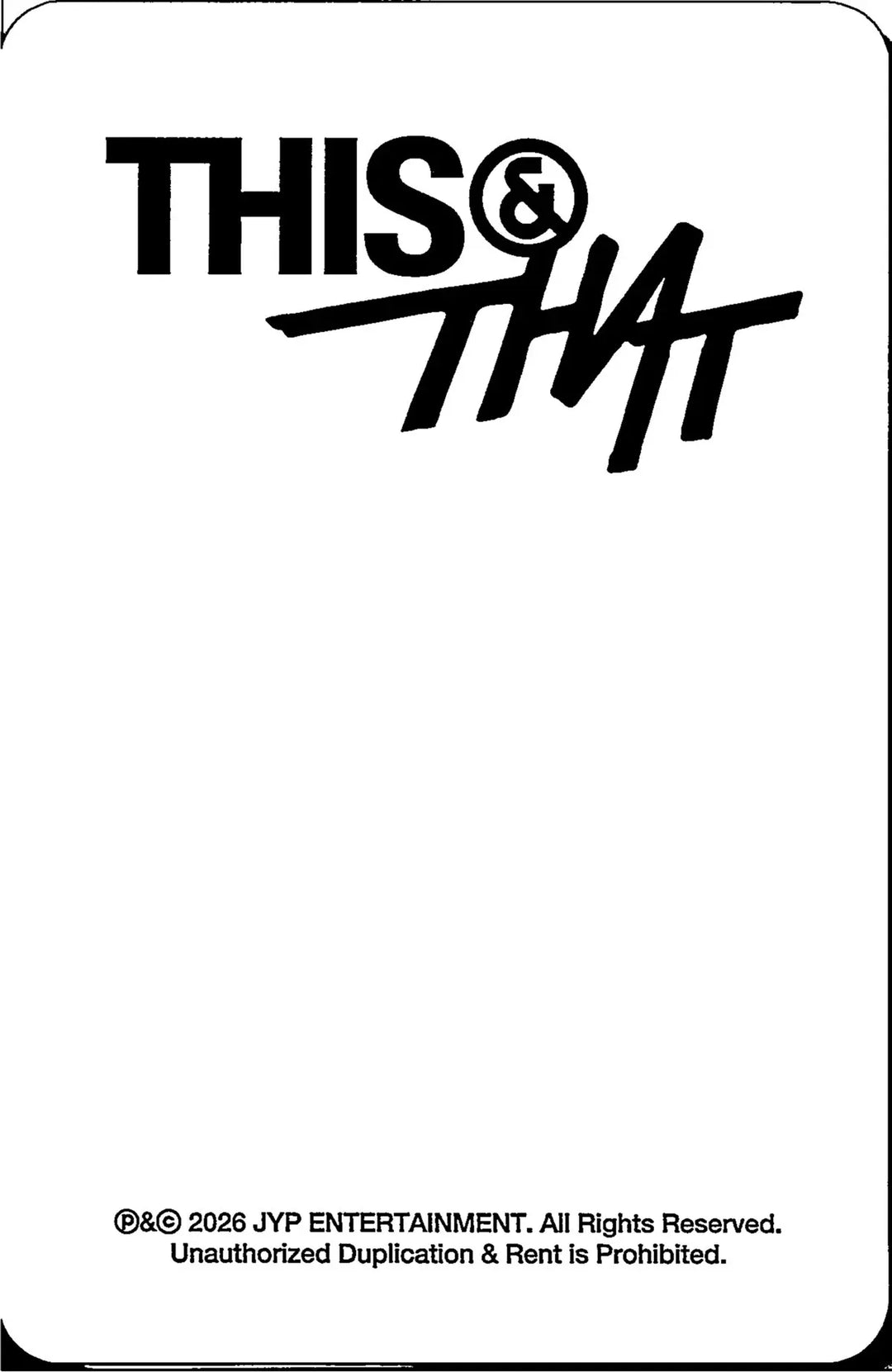 Stray Kids "THIS &amp; THAT" - Soundwave Pre-Order Benefit Photocard [26.08.19]