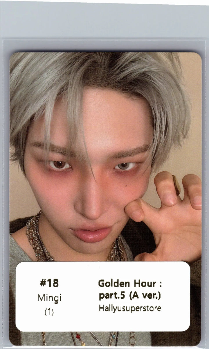 ATEEZ "GOLDEN HOUR : Part.5" - Official Photocard (A ver.) [26.06.26]