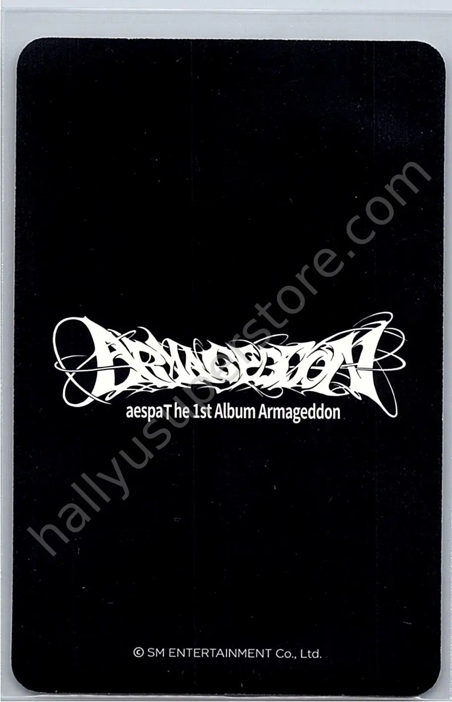 aespa - Winter - aespa - Winter - Armageddon Album lucky draw music korea