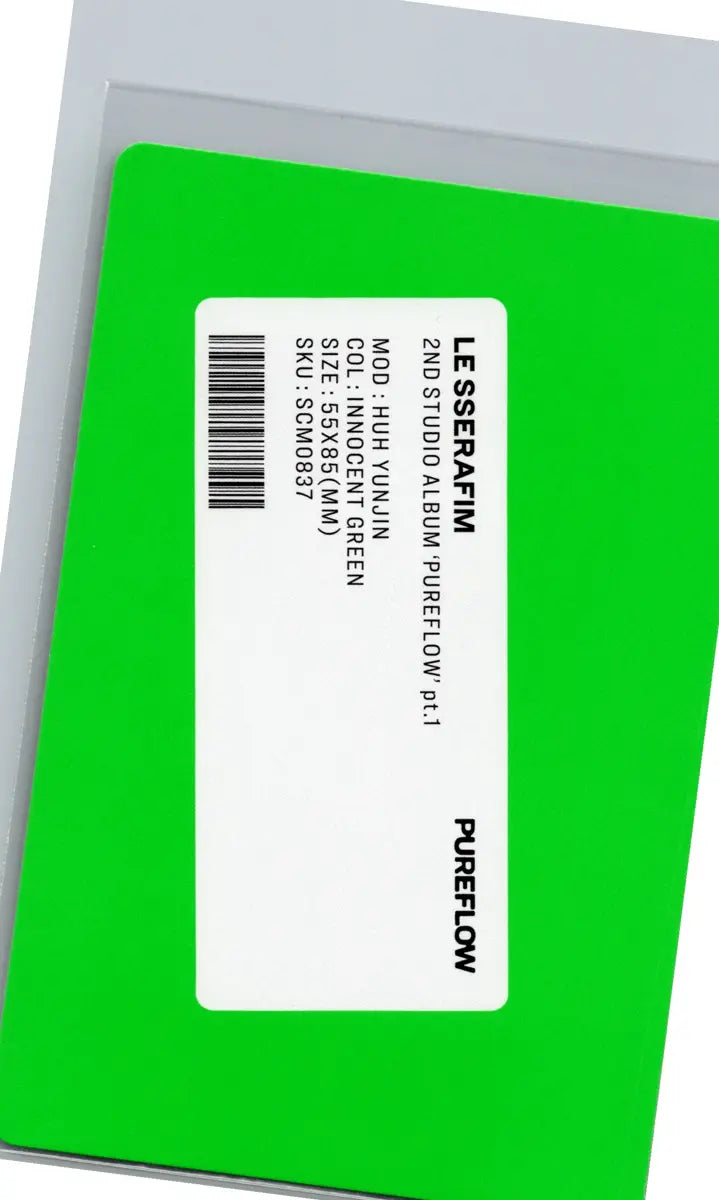 LE SSERAFIM "PUREFLOW" - Official Photocard (COMPACT Ver.) [26.06.08] (Restocked 6/16)