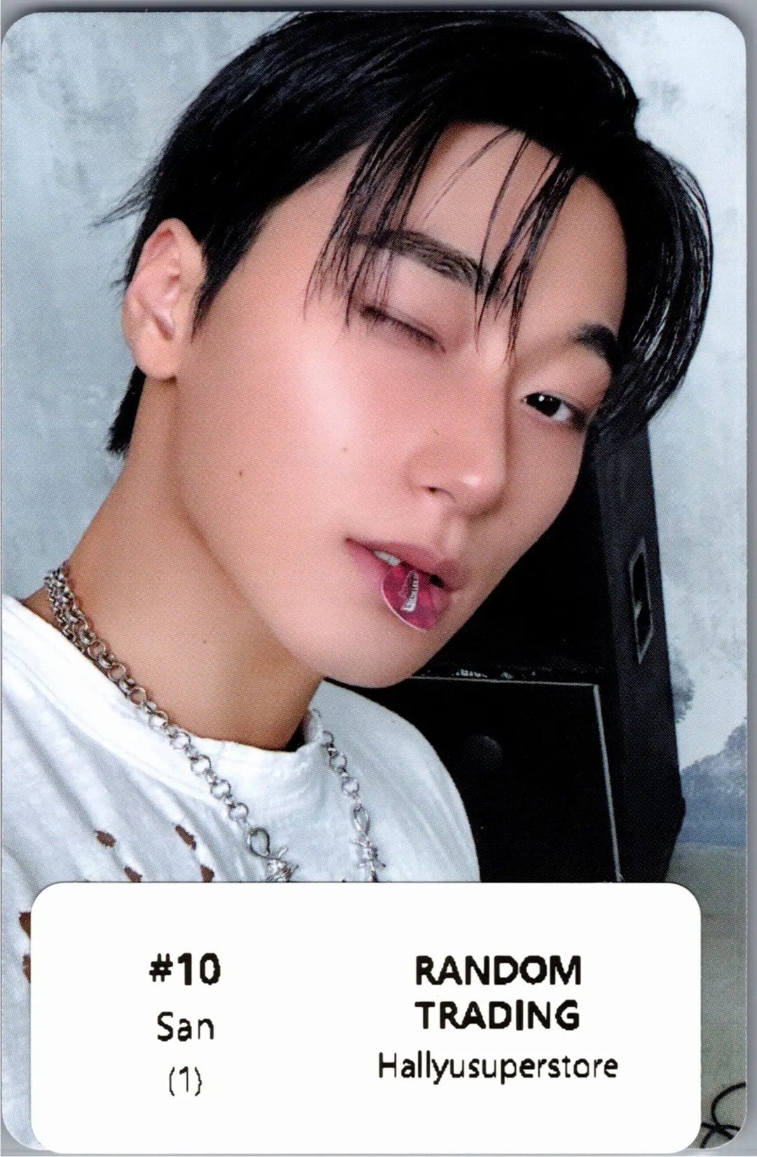 ATEEZ - "MIGHTEEZ Rock The Stage" POP-Store Random Trading Photocard [26.09.18]
