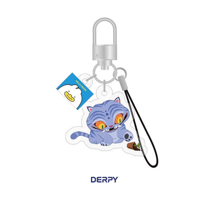 ** [Pre-Order] KPOP DEMON HUNTERS - OFFICIAL LIGHT STICK KEYRING CHARM